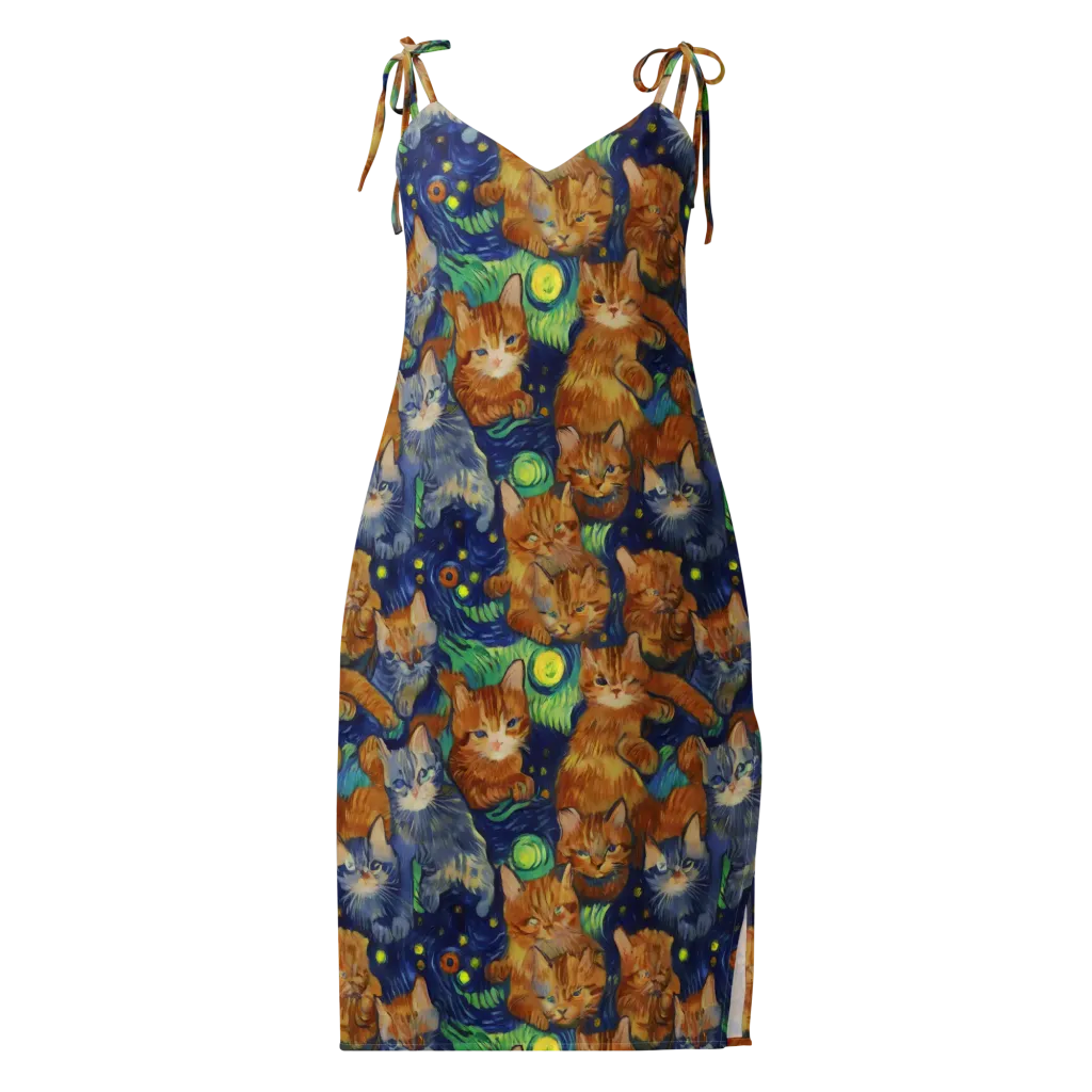 Celestial Claws on Slip Dress — Front