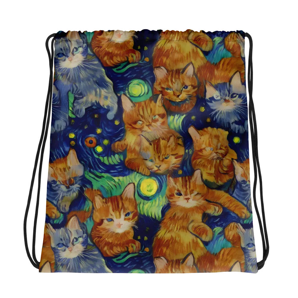 Celestial Claws on Drawstring Bag — Photo