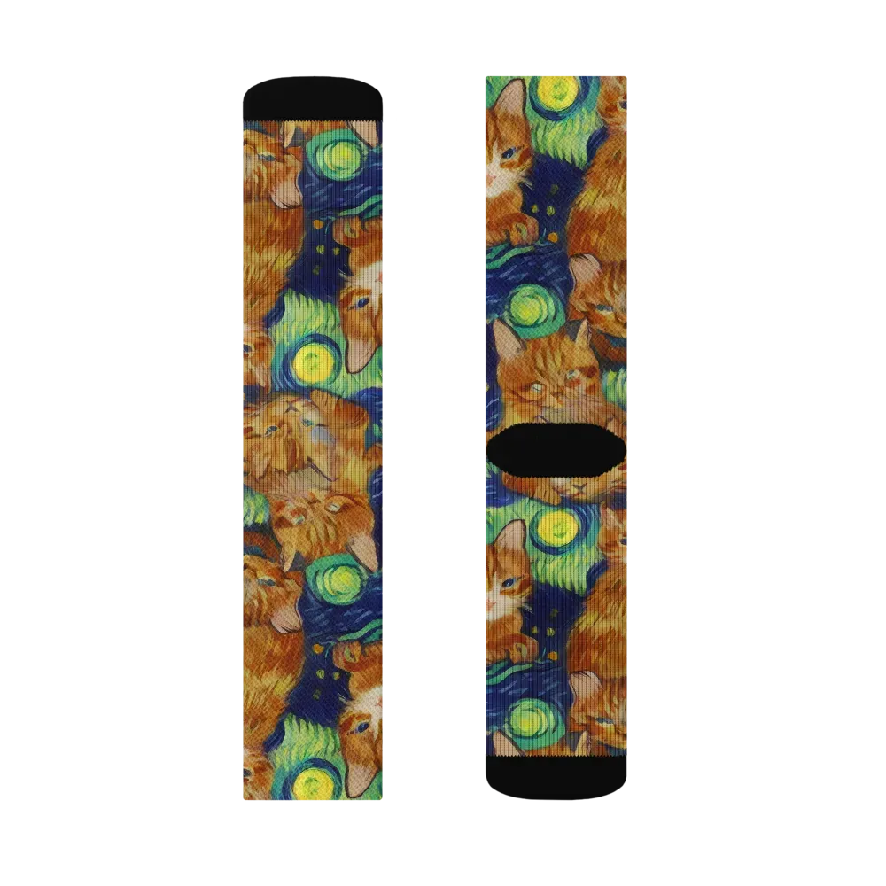 Celestial Claws on Socks — Right Sock
