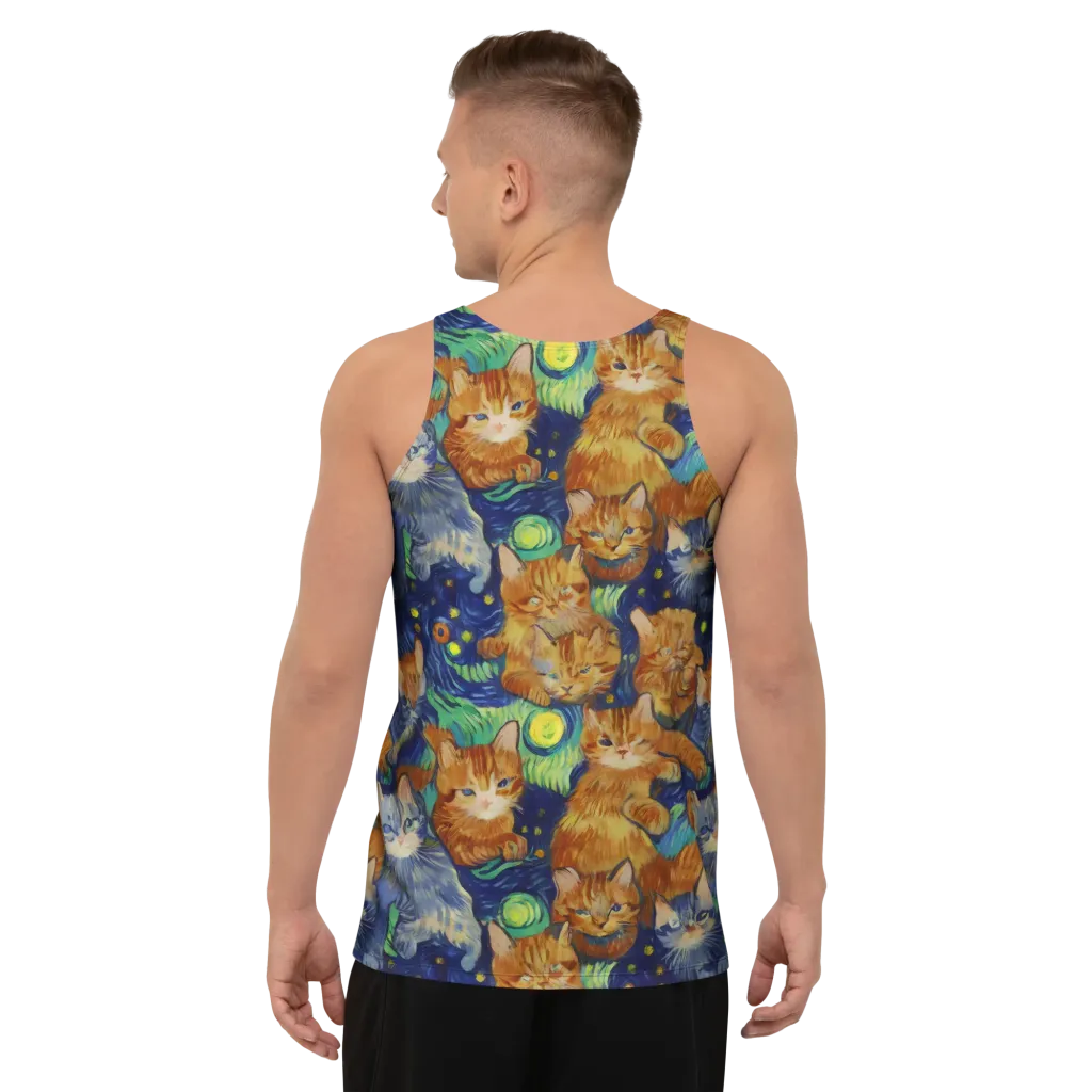 Celestial Claws on Men's Tank Top — Back