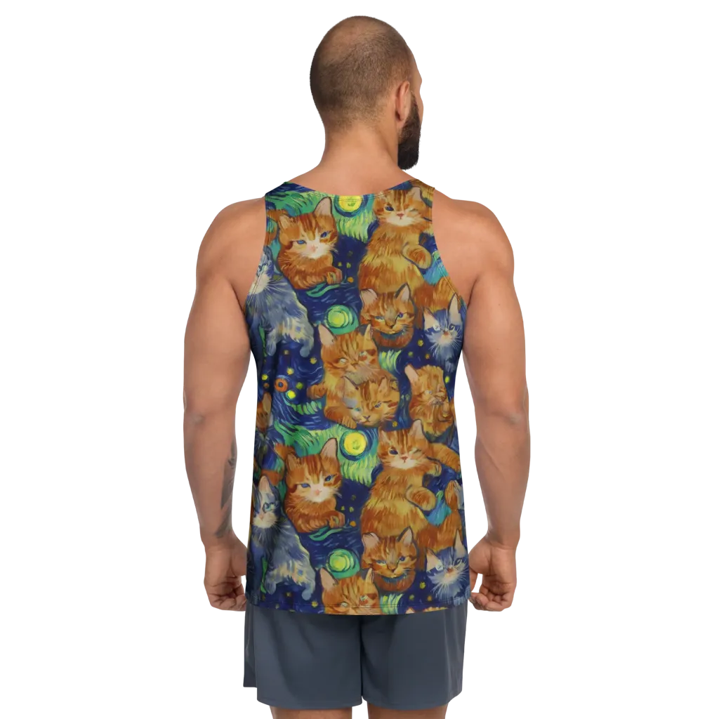 Celestial Claws on Men's Tank Top — Back