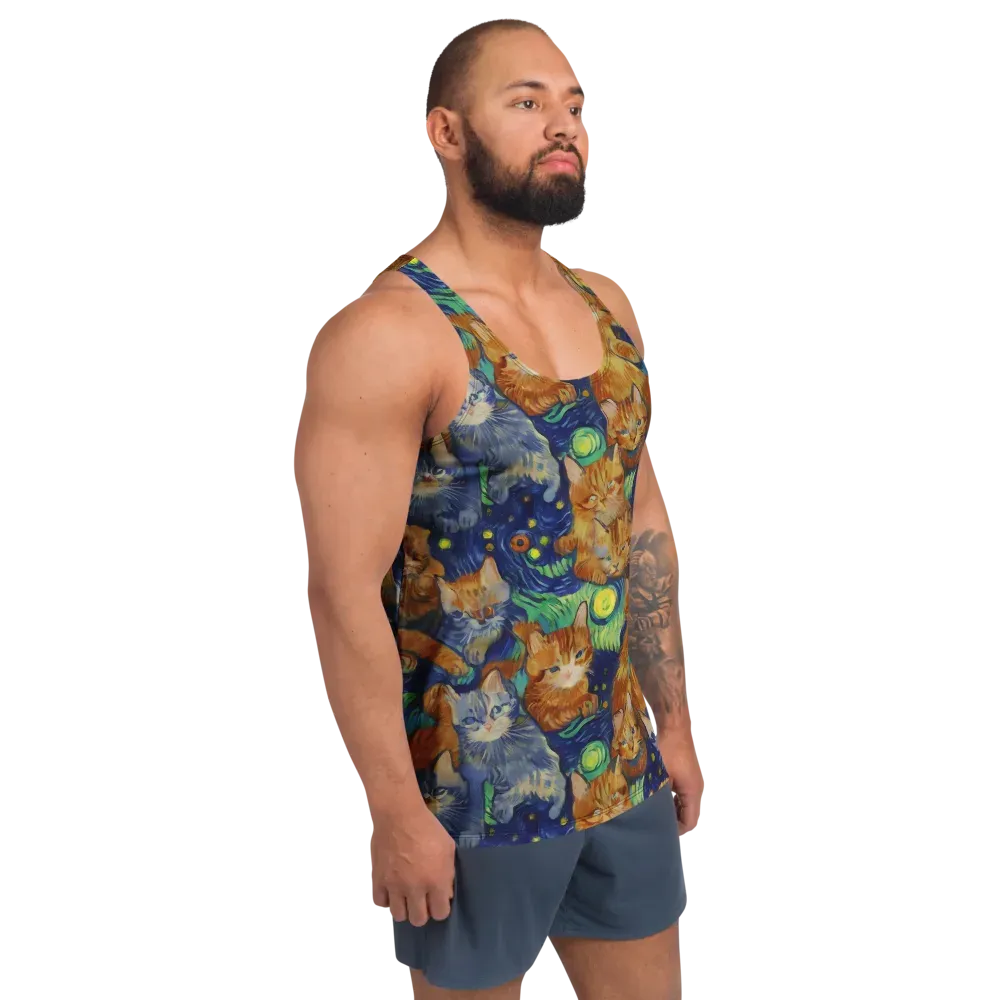 Celestial Claws on Men's Tank Top — Right Front