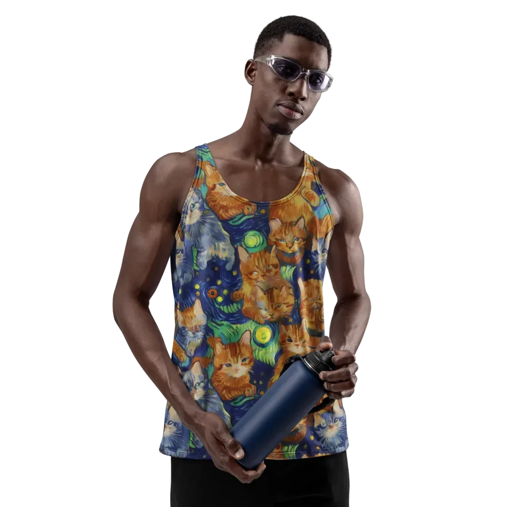 Celestial Claws on Men's Tank Top — Front