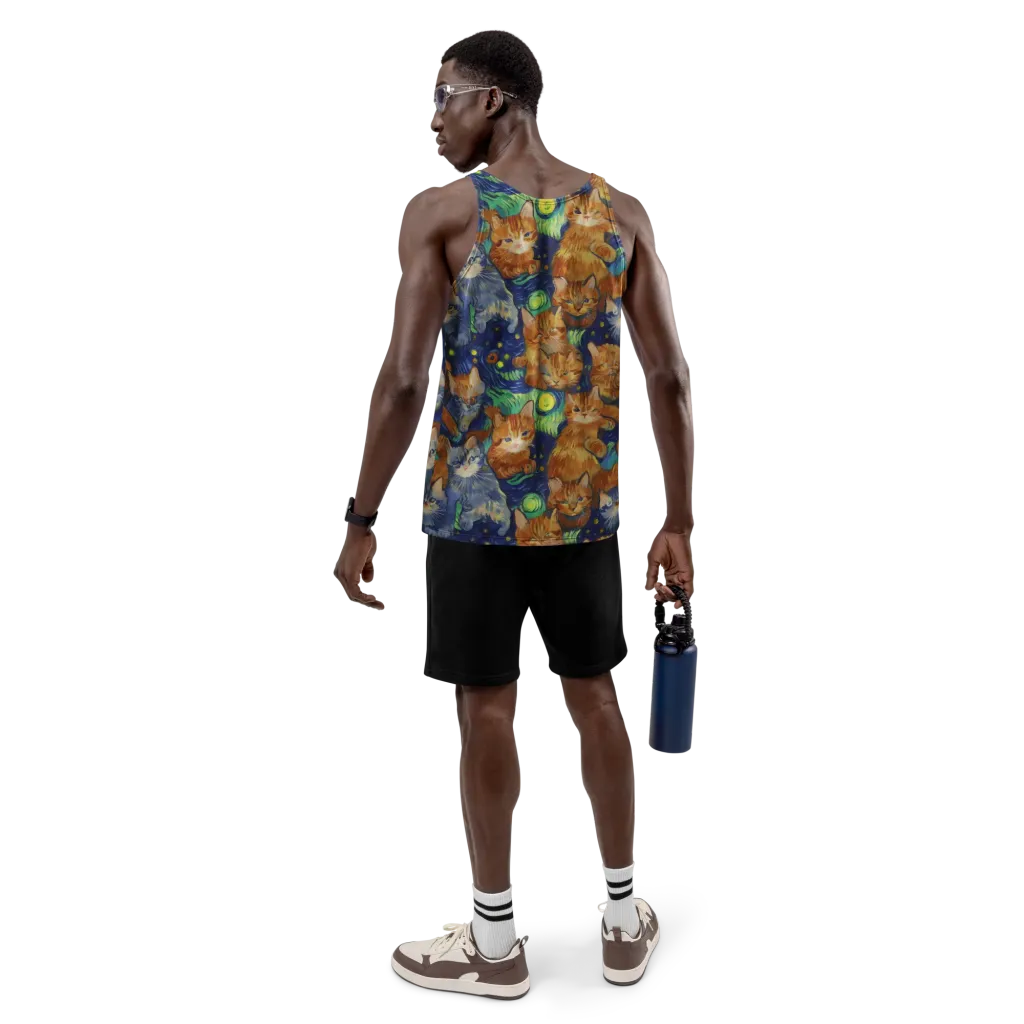 Celestial Claws on Men's Tank Top — Back