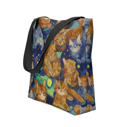 Celestial Claws on a Tote Bag