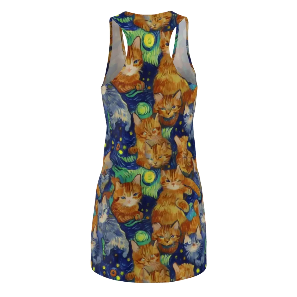 Celestial Claws on Racerback Dress — Back