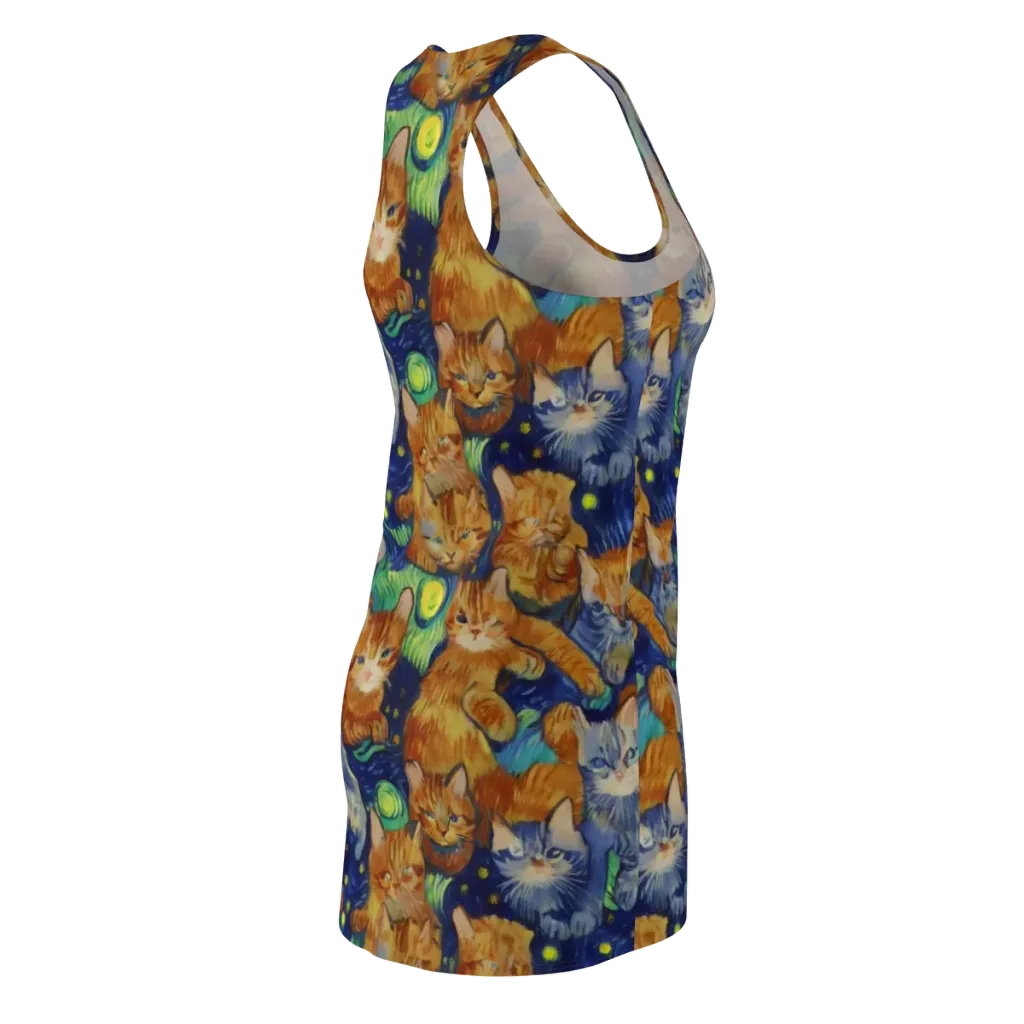 Celestial Claws on Racerback Dress — Back Side