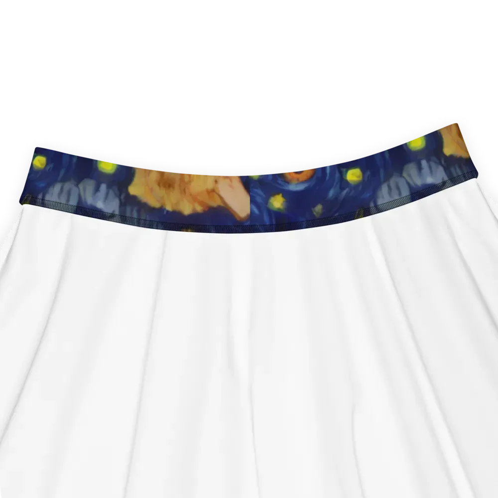 Celestial Claws on Skater Skirt — Product details