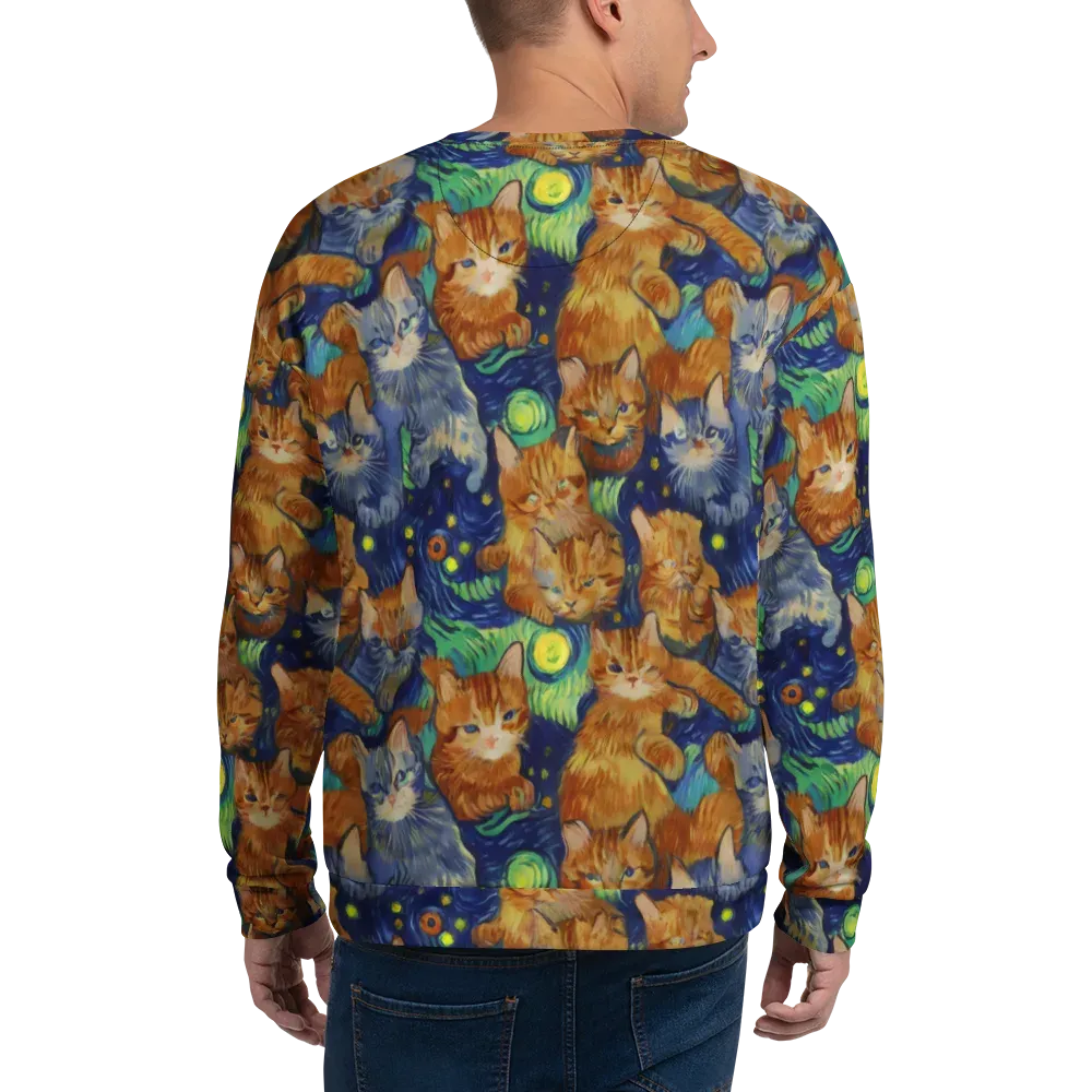 Celestial Claws on Sweatshirt — Back