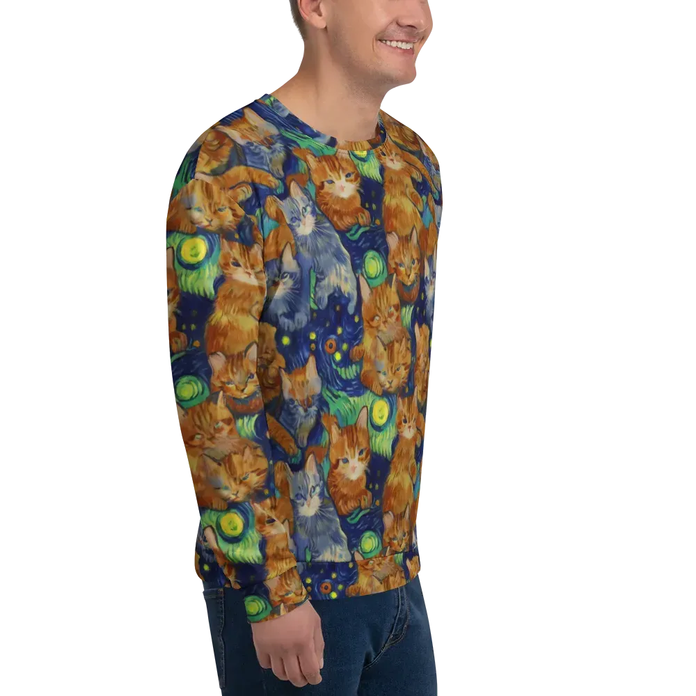 Celestial Claws on Sweatshirt — Right Front