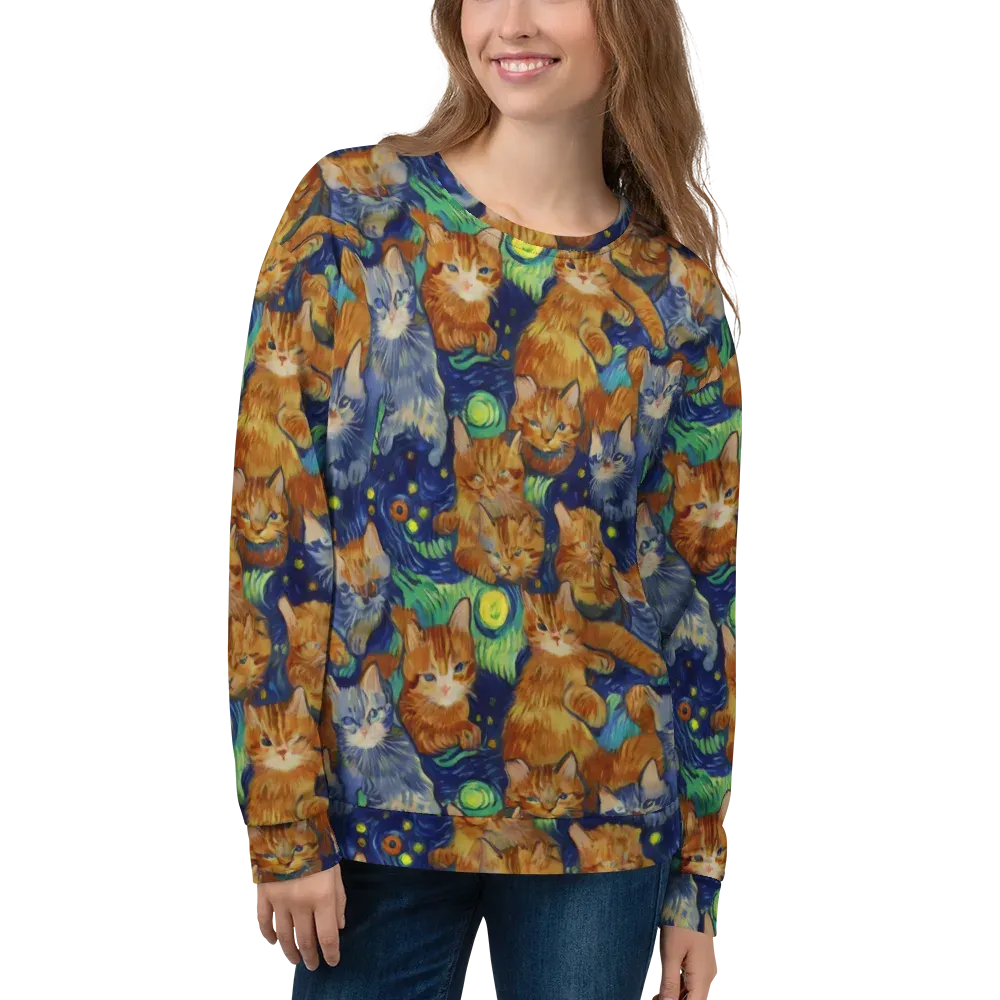 Celestial Claws on Sweatshirt — Front