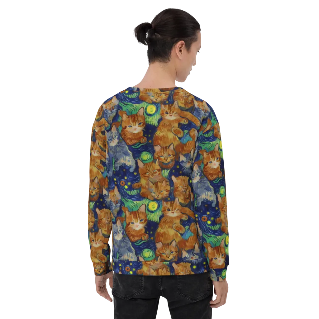 Celestial Claws on Sweatshirt — Back
