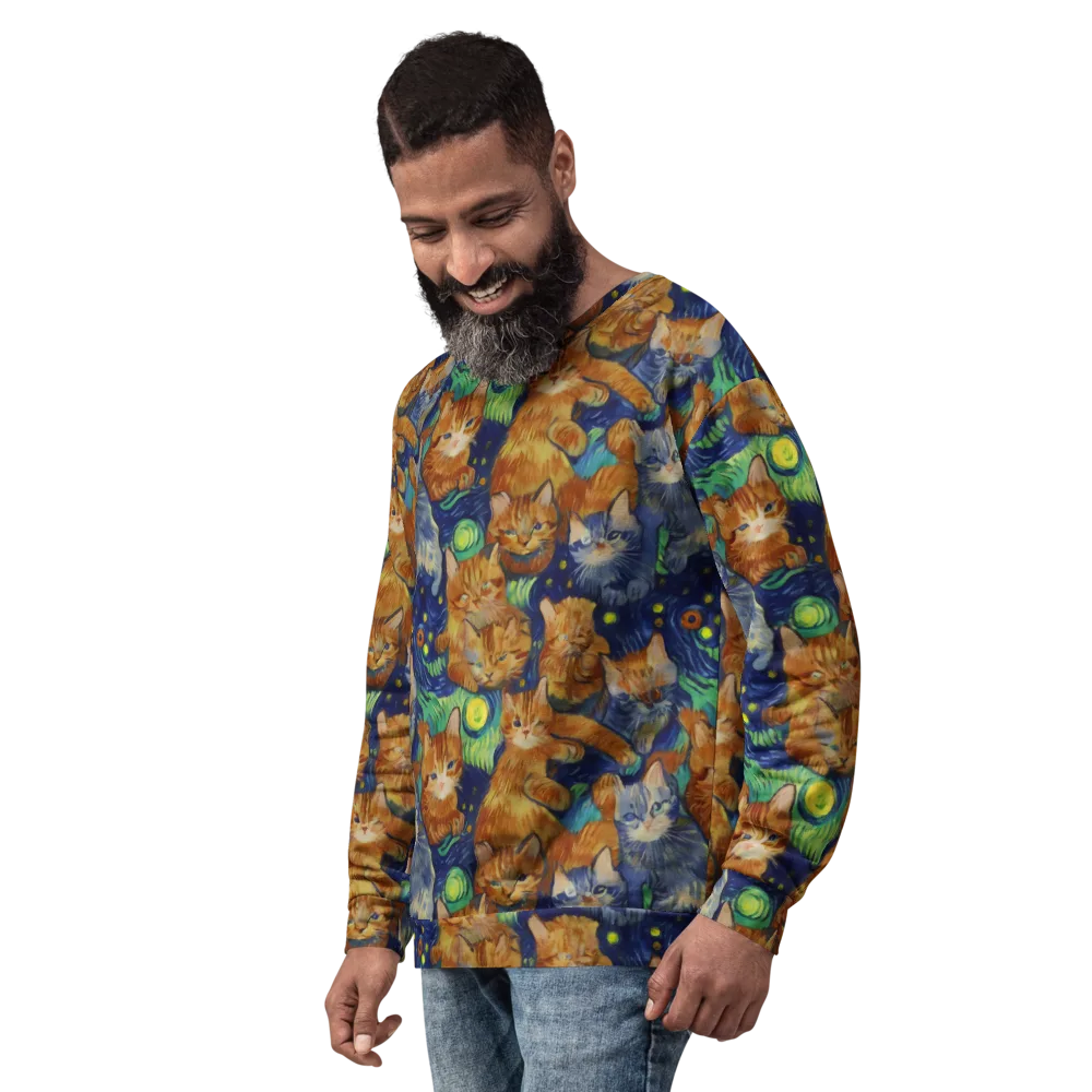 Celestial Claws on Sweatshirt — Left Front
