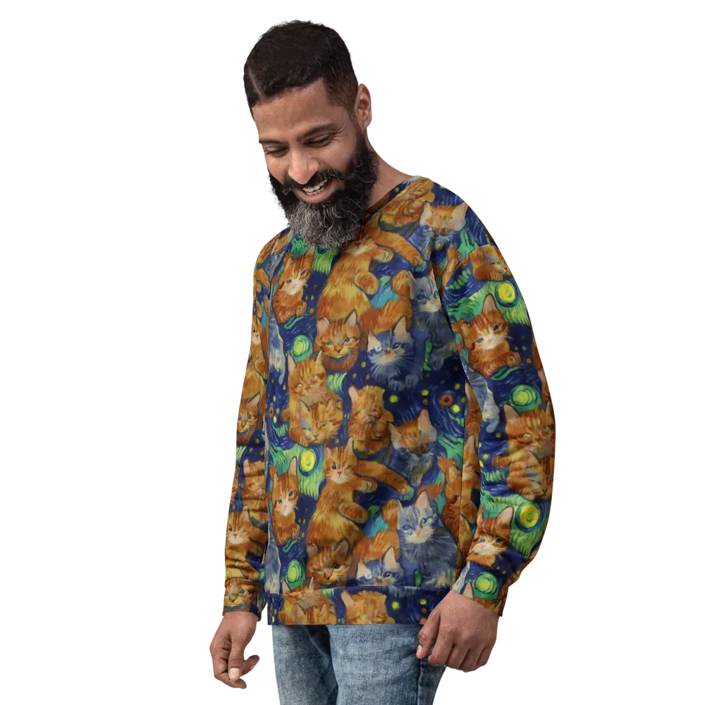 Celestial Claws on Sweatshirt — Left Front