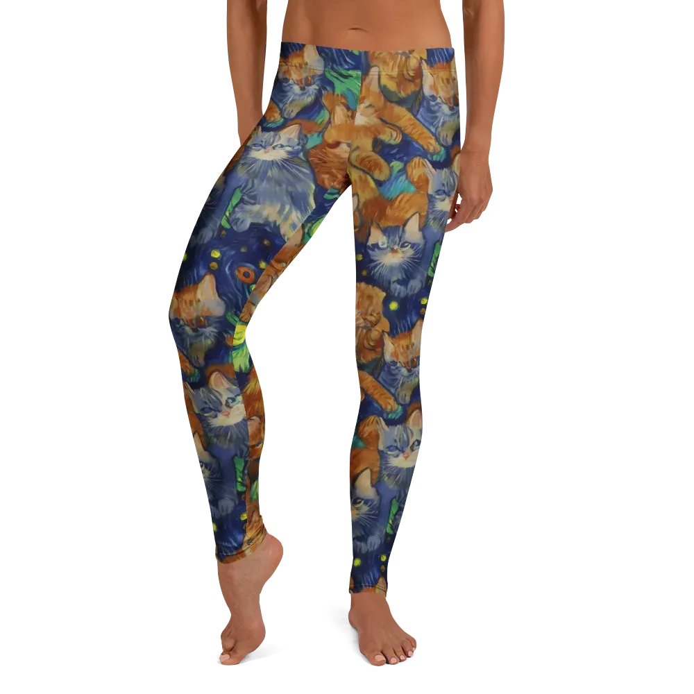 Celestial Claws on Leggings — Front