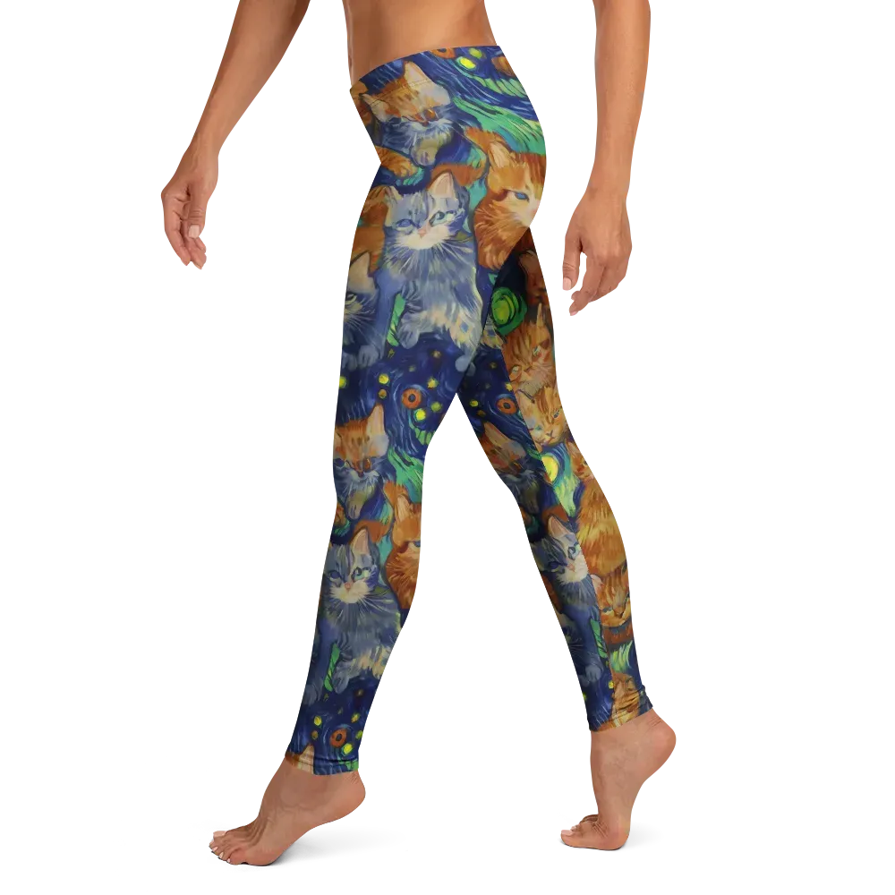 Celestial Claws on Leggings — Left