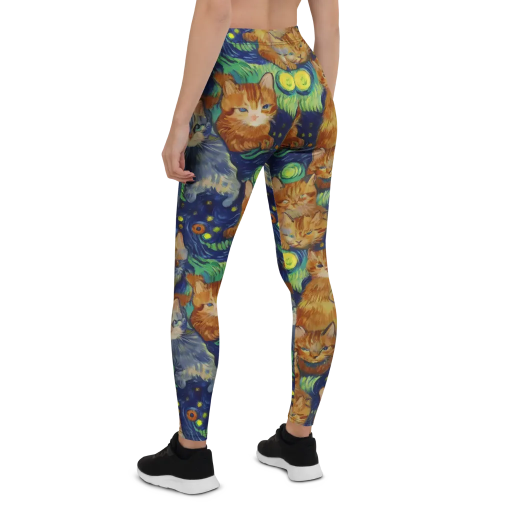 Celestial Claws on Leggings — Back