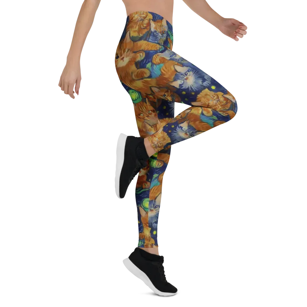 Celestial Claws on Leggings — Right