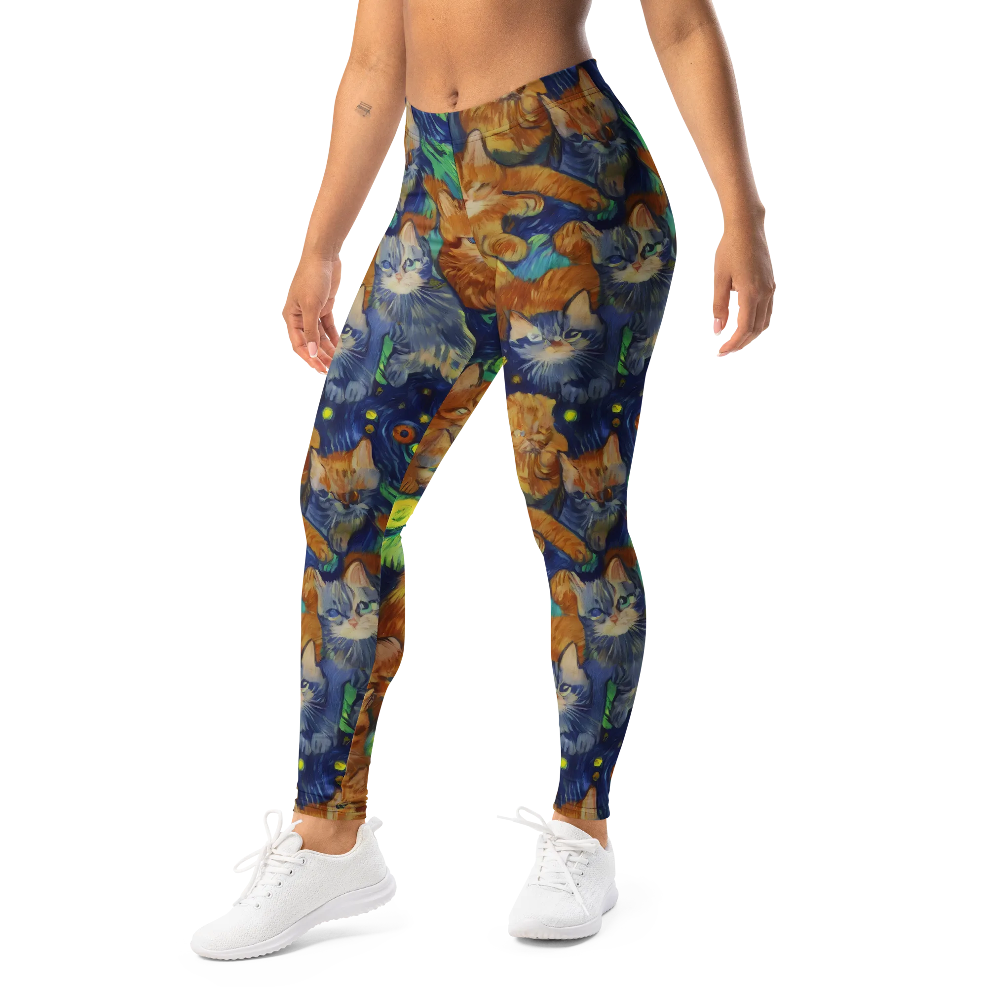 Celestial Claws on Leggings — Left Front