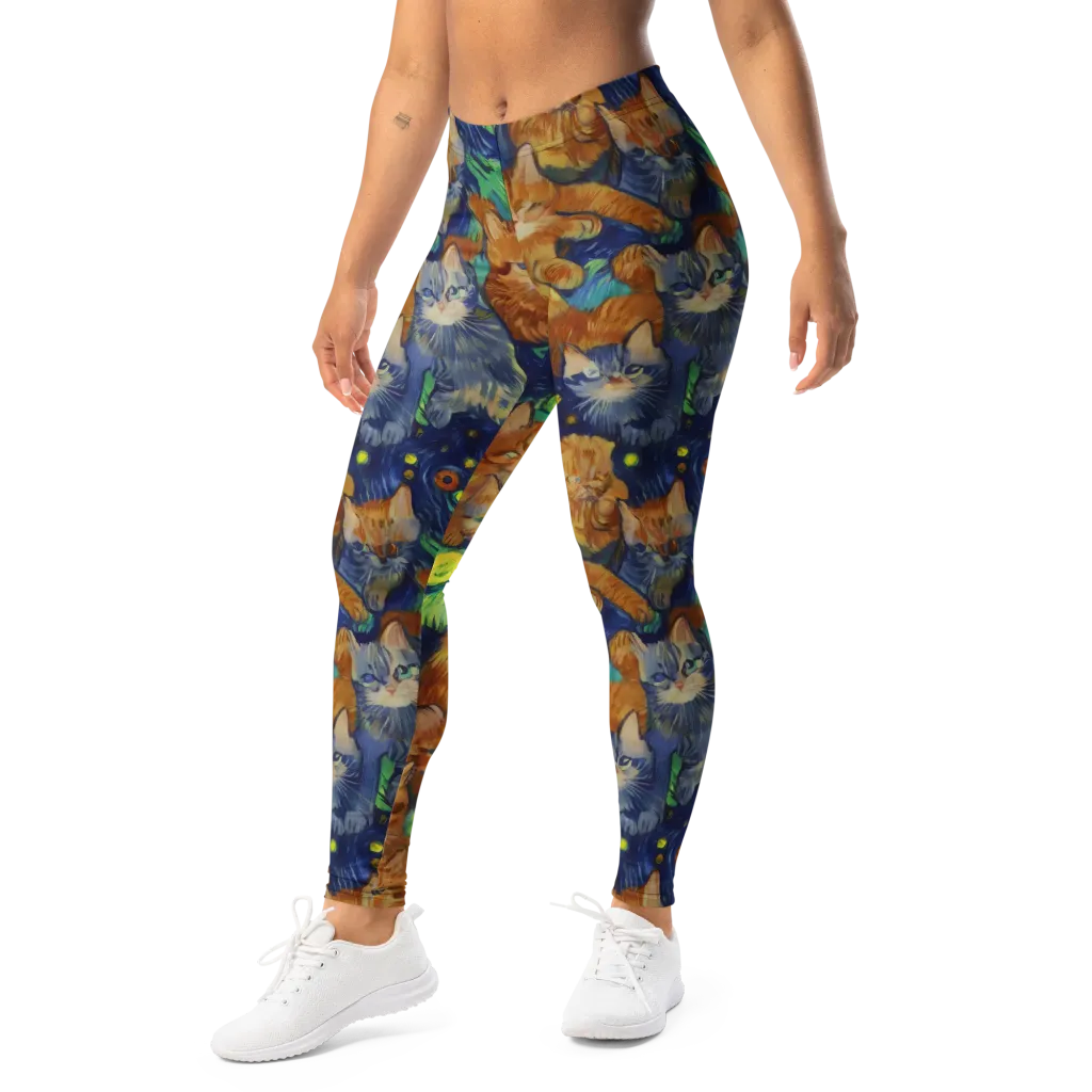Celestial Claws on Leggings — Left Front