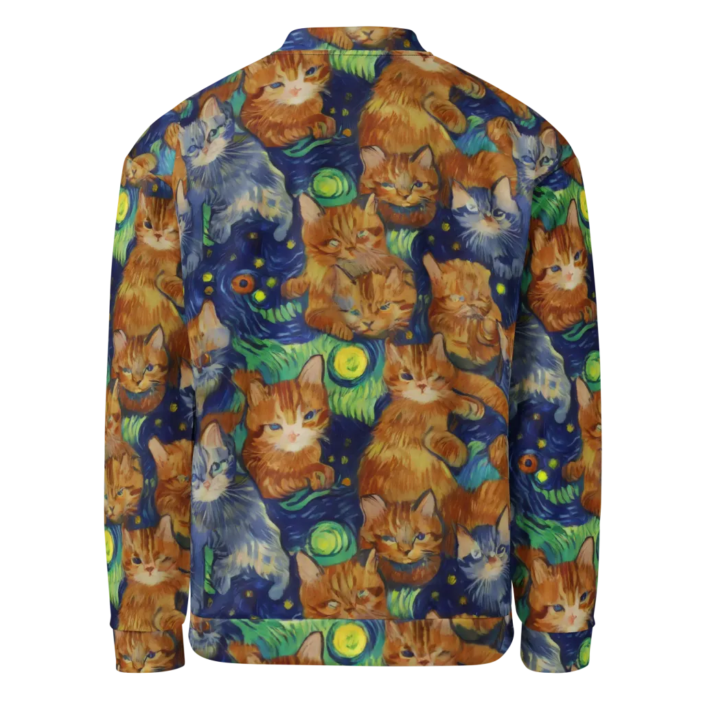Celestial Claws on Bomber Jacket — Back