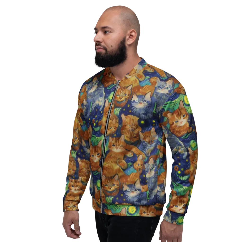 Celestial Claws on Bomber Jacket — Left