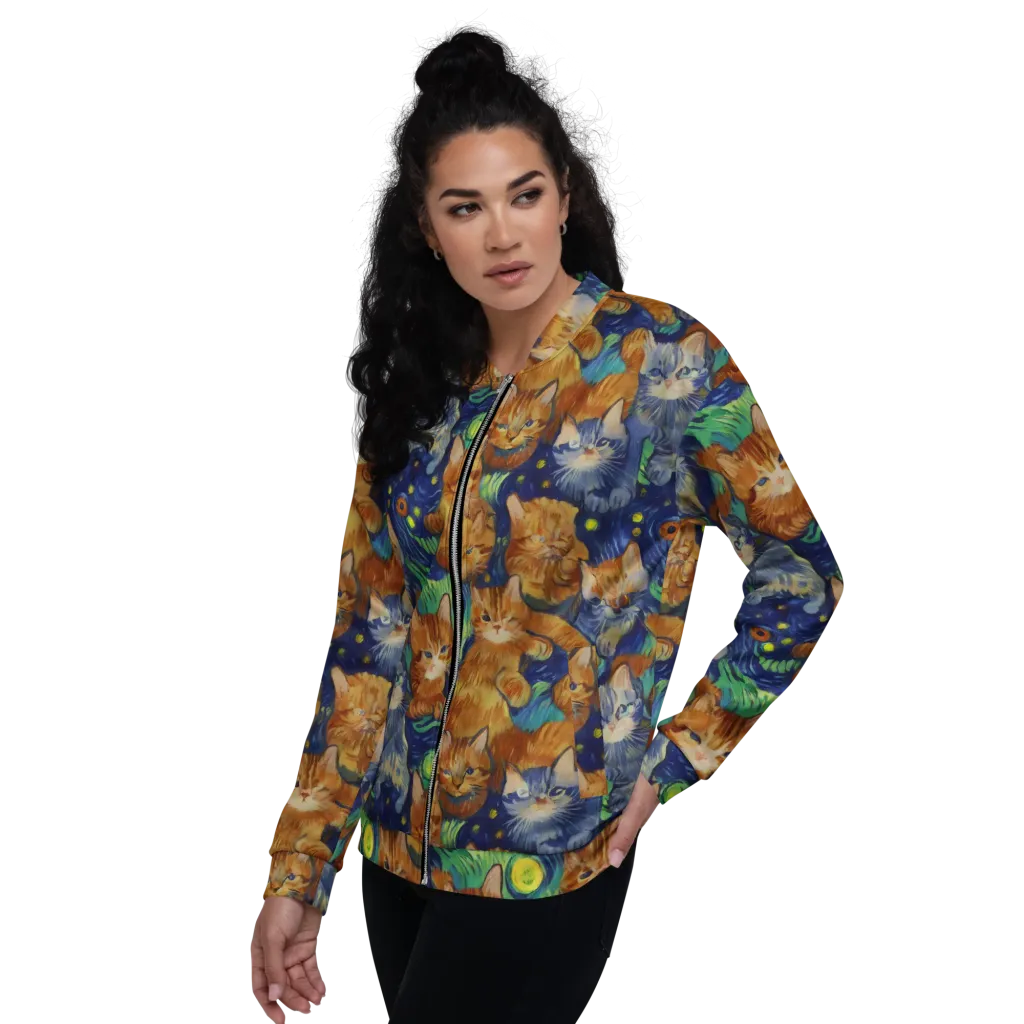 Celestial Claws on Bomber Jacket — Left