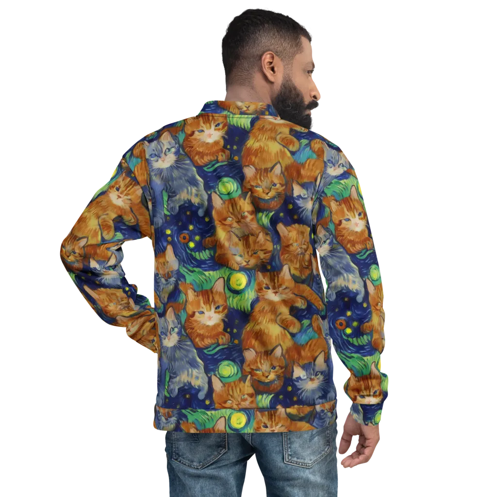 Celestial Claws on Bomber Jacket — Back