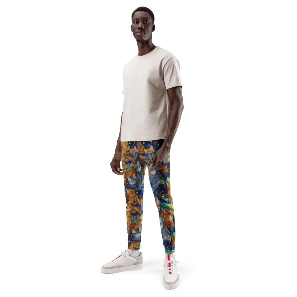 Celestial Claws on Men's Joggers — Front