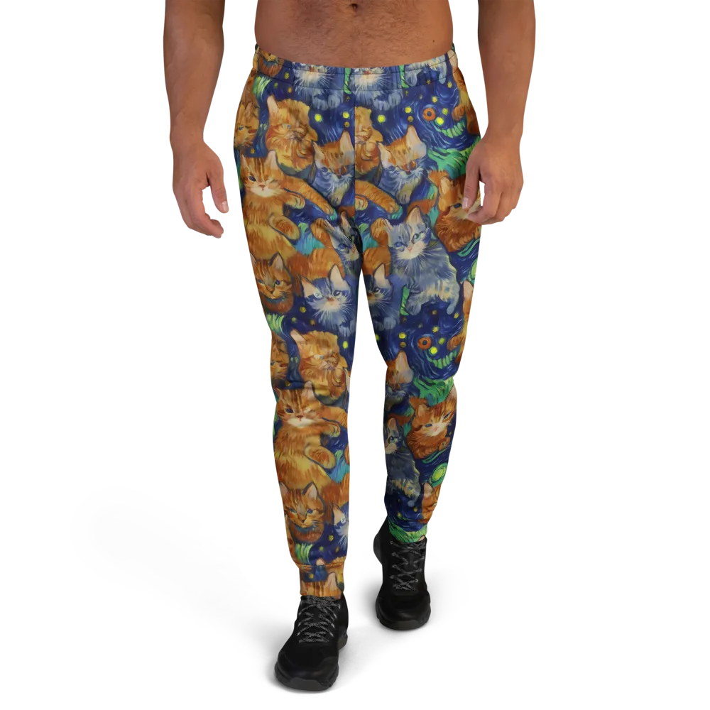 Celestial Claws on Men's Joggers — Front
