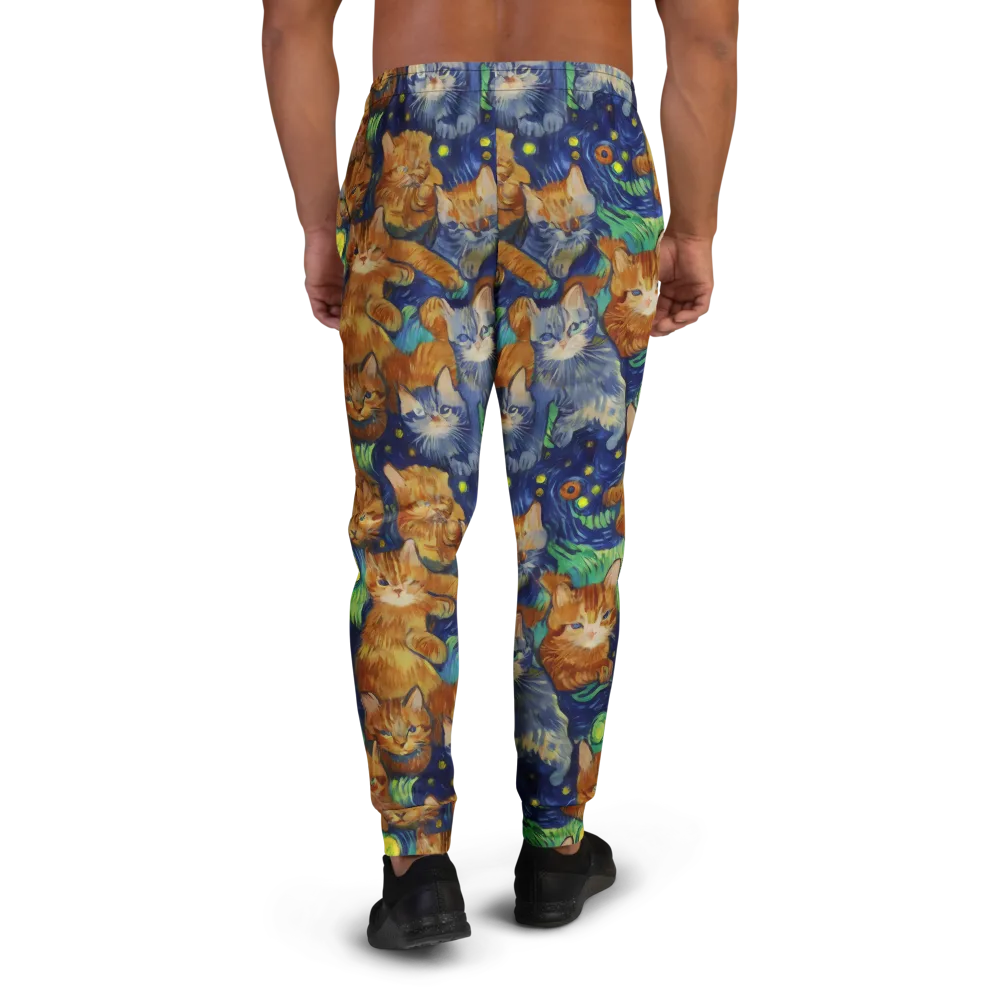 Celestial Claws on Men's Joggers — Back