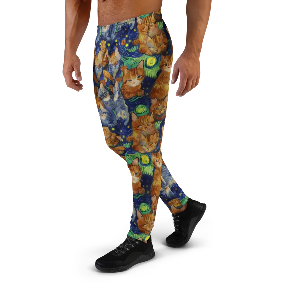 Celestial Claws on Men's Joggers — Left