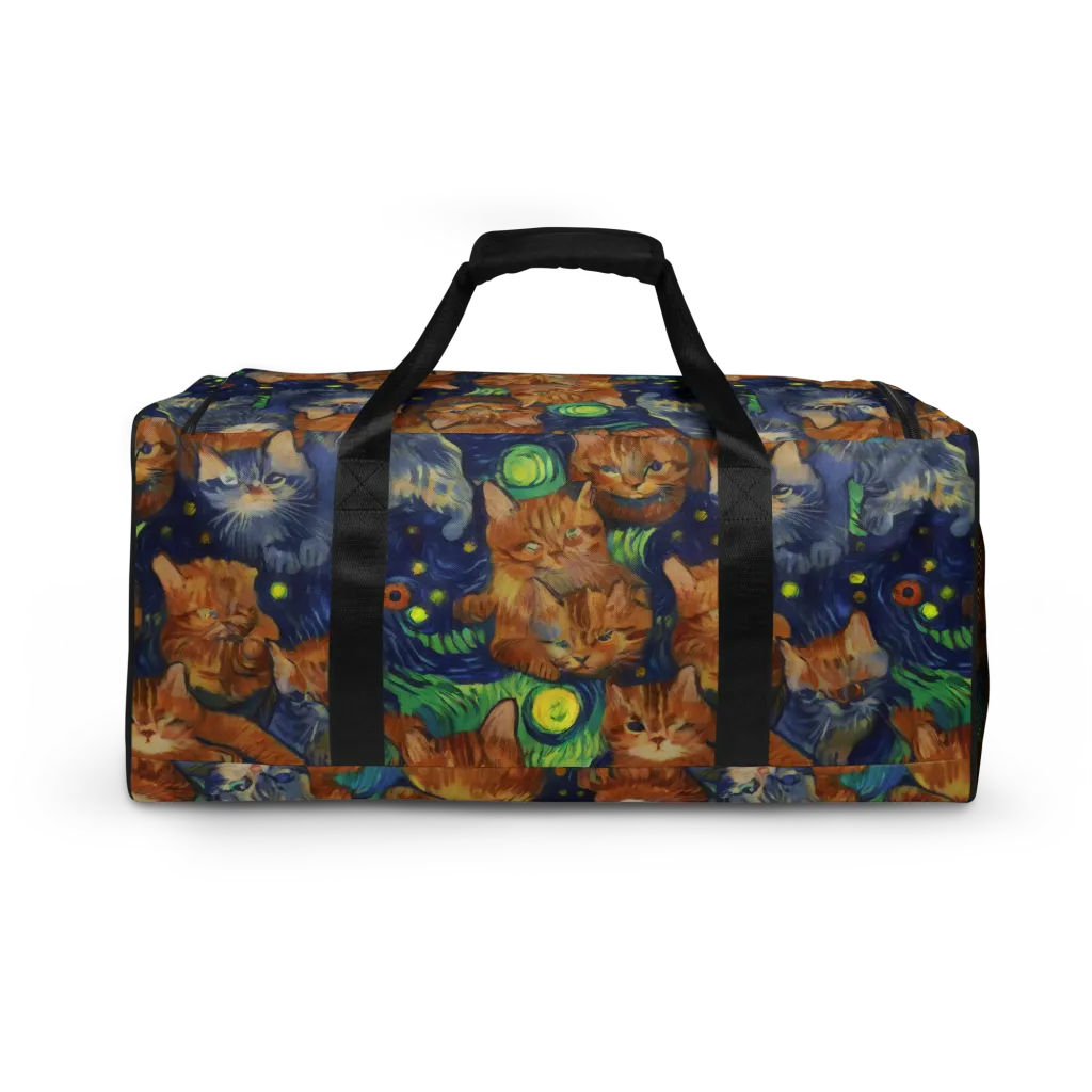 Celestial Claws on Duffle Bag — Back