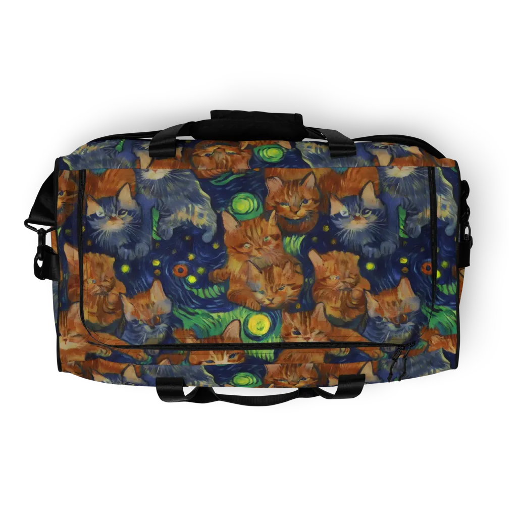 Celestial Claws on Duffle Bag — Top
