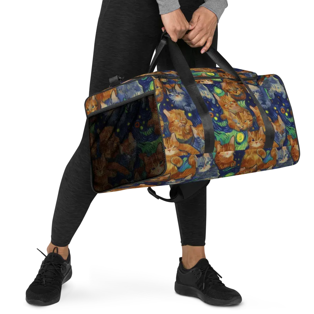 Celestial Claws on Duffle Bag — Right Front