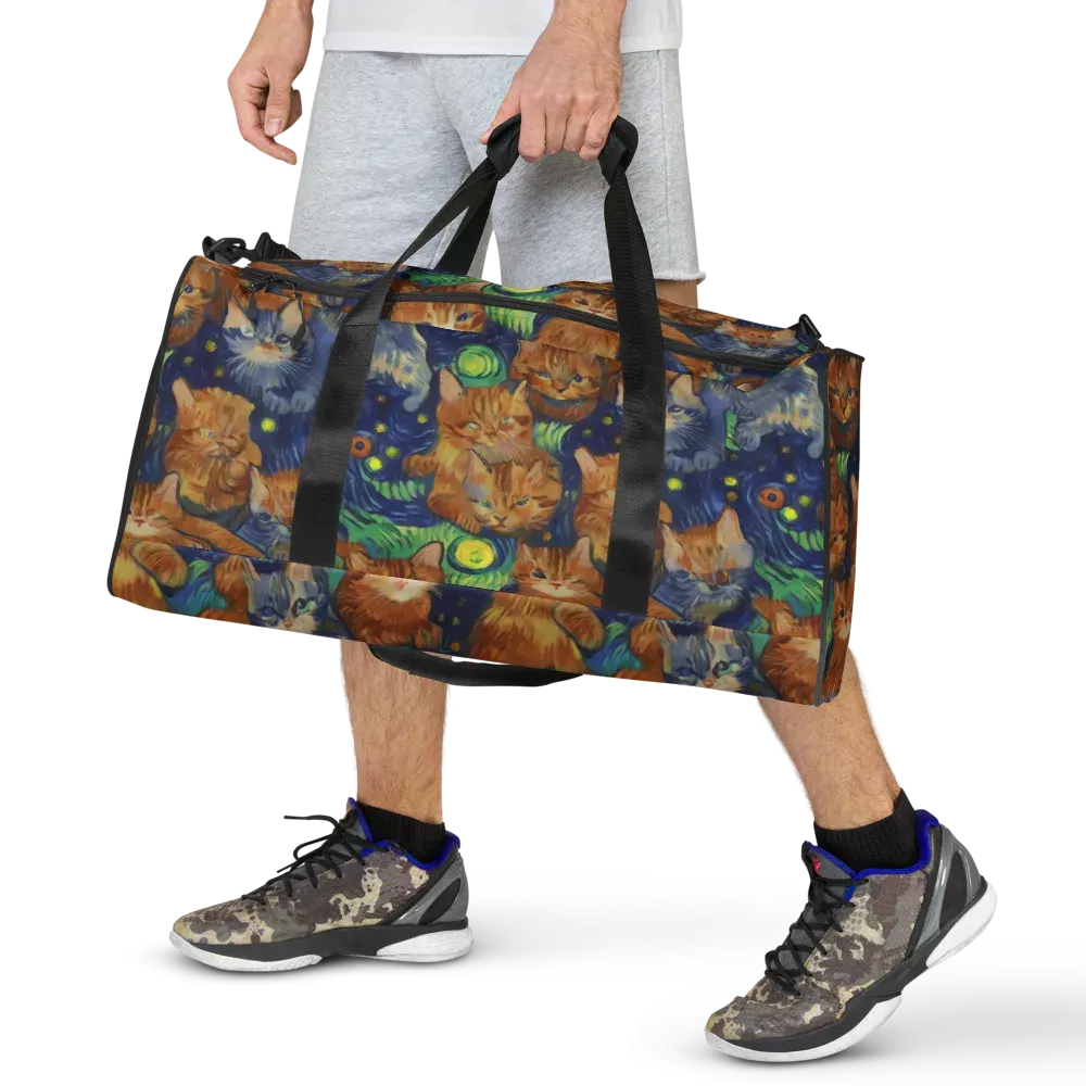 Celestial Claws on Duffle Bag — Front