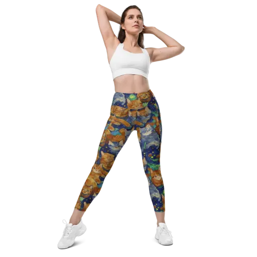 Celestial Claws on a Leggings with Pockets