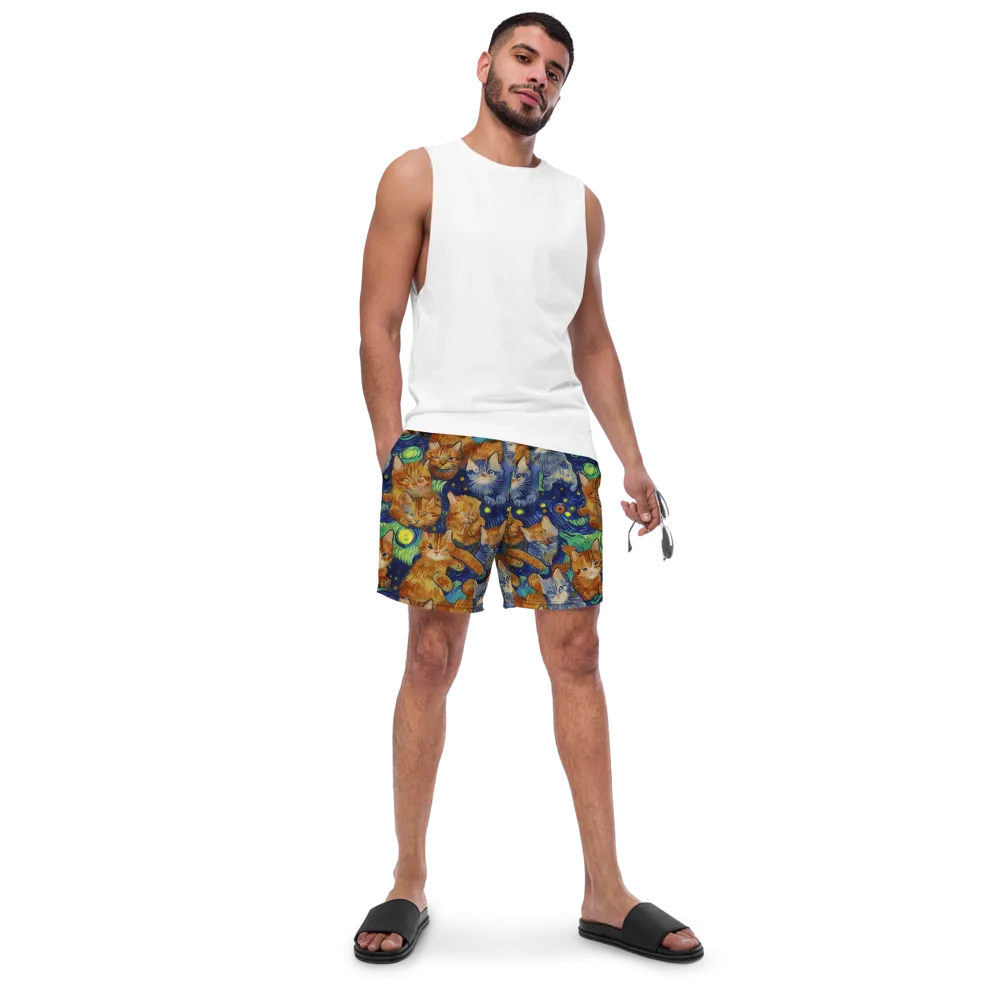 Celestial Claws on Swim Trunks — Front