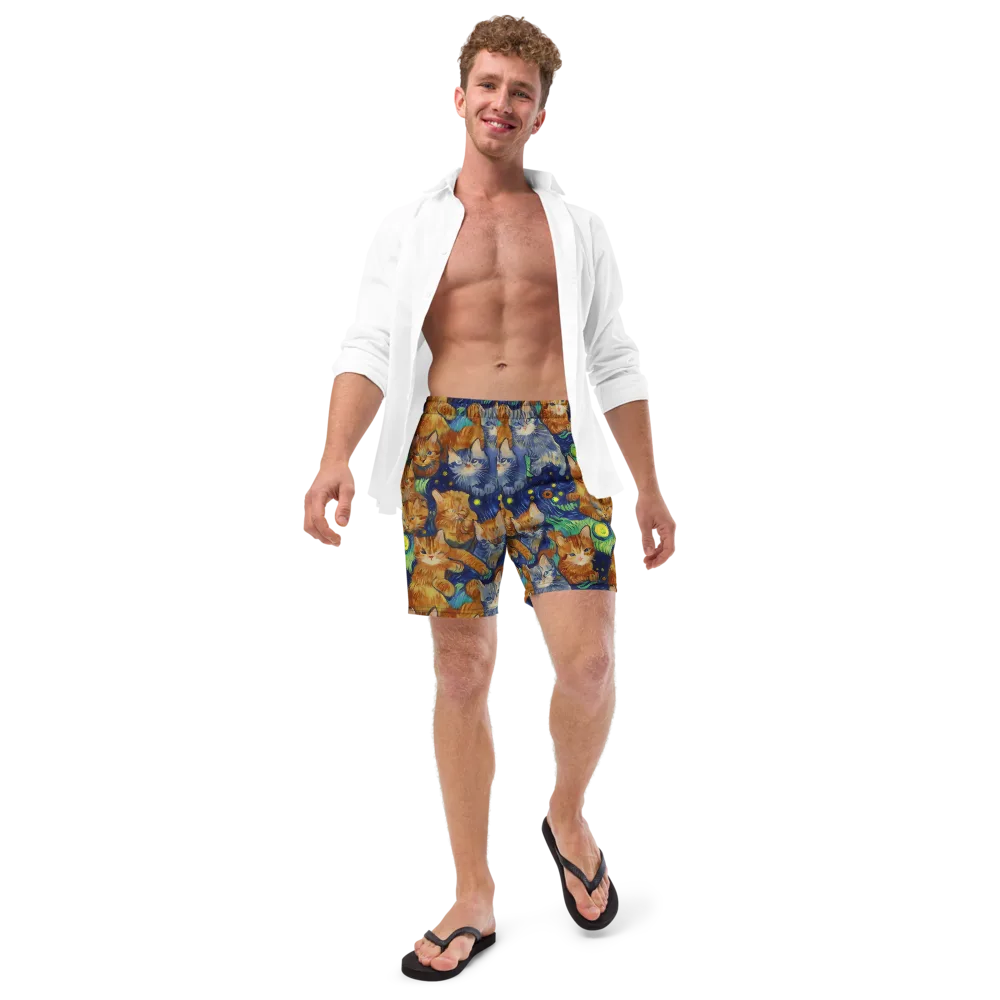 Celestial Claws on Swim Trunks — Front