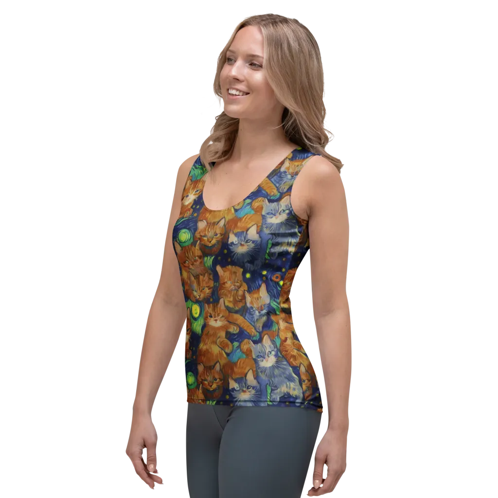 Celestial Claws on Women's Tank Top — Left Front