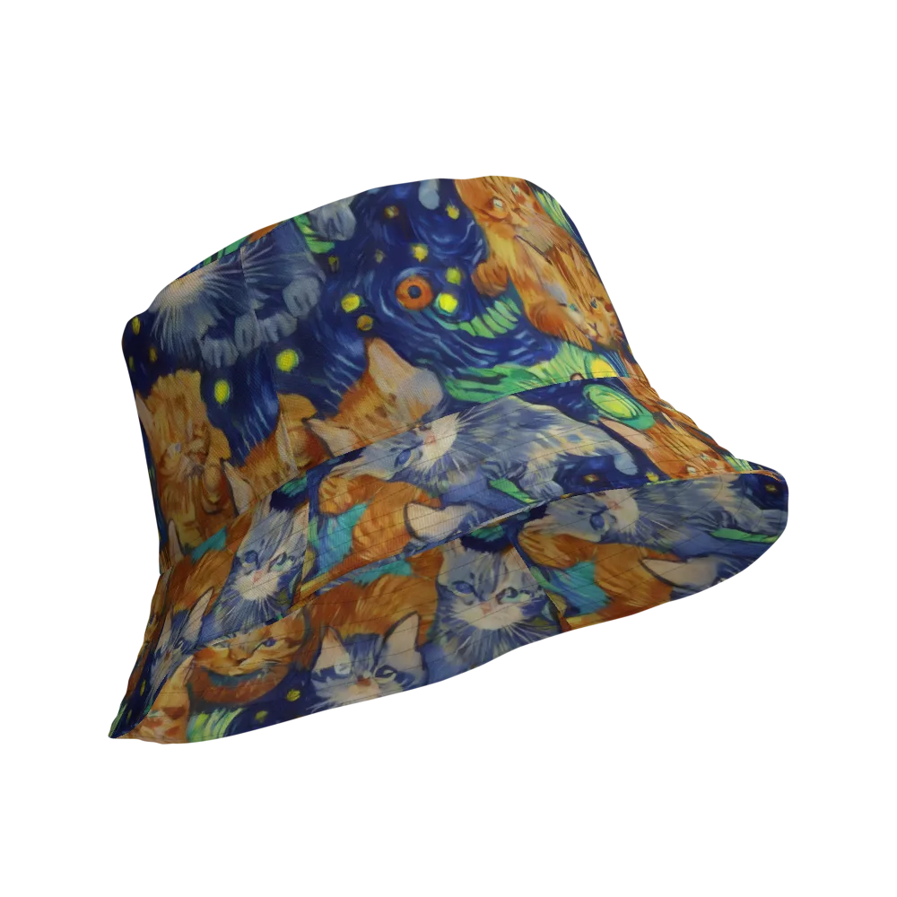 Celestial Claws on Reversible Bucket Hat — Product details Outside