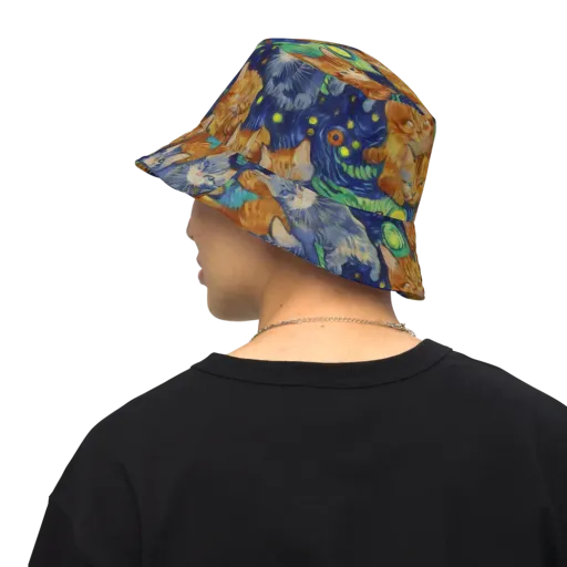 Celestial Claws on a Reversible Bucket Hat