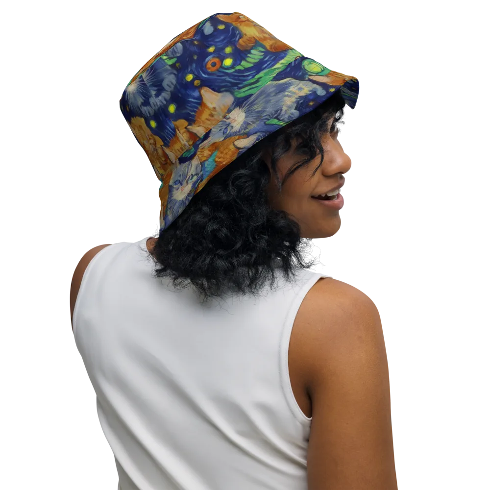 Celestial Claws on Reversible Bucket Hat — Right Outside