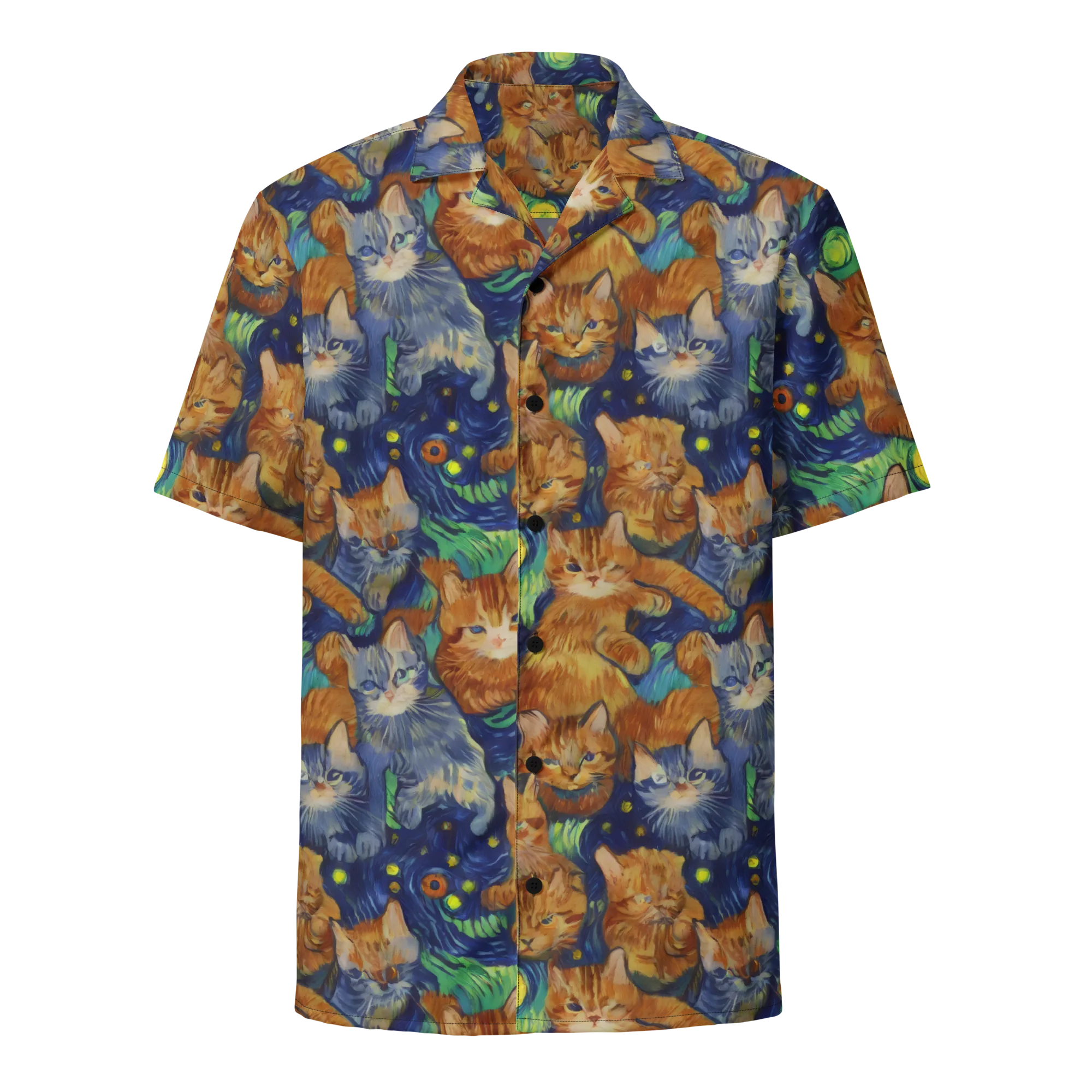 Celestial Claws on Button Shirt — Front