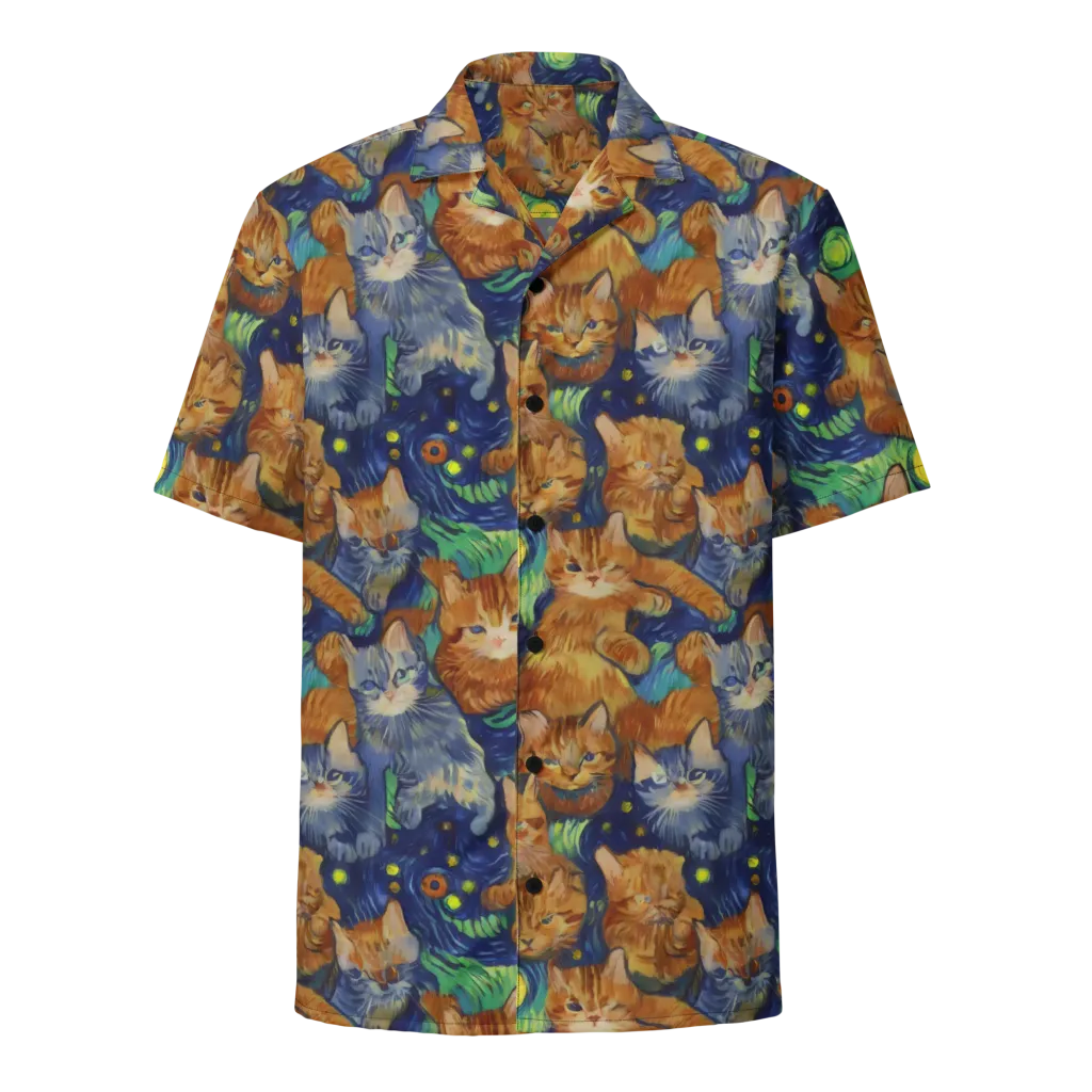 Celestial Claws on Button Shirt — Front