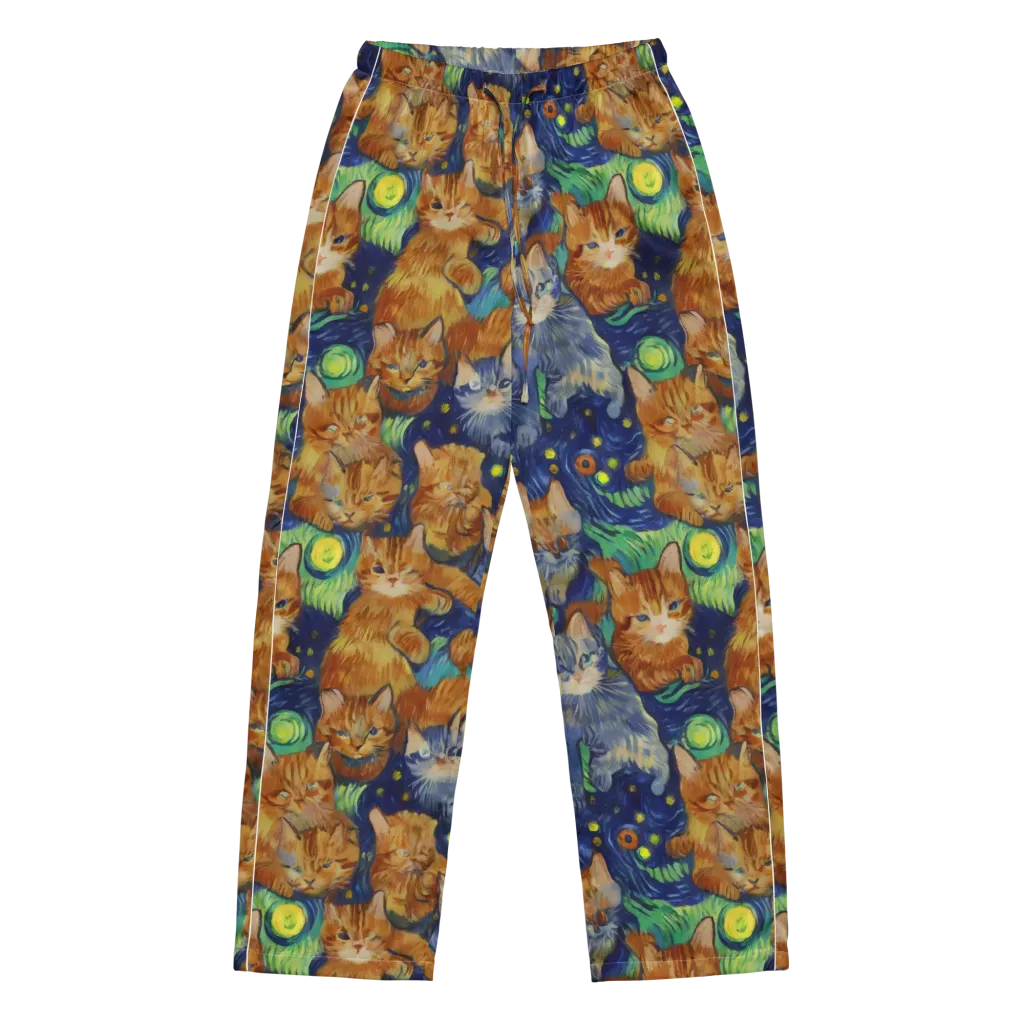 Celestial Claws on Women's Pajama Pants — Front