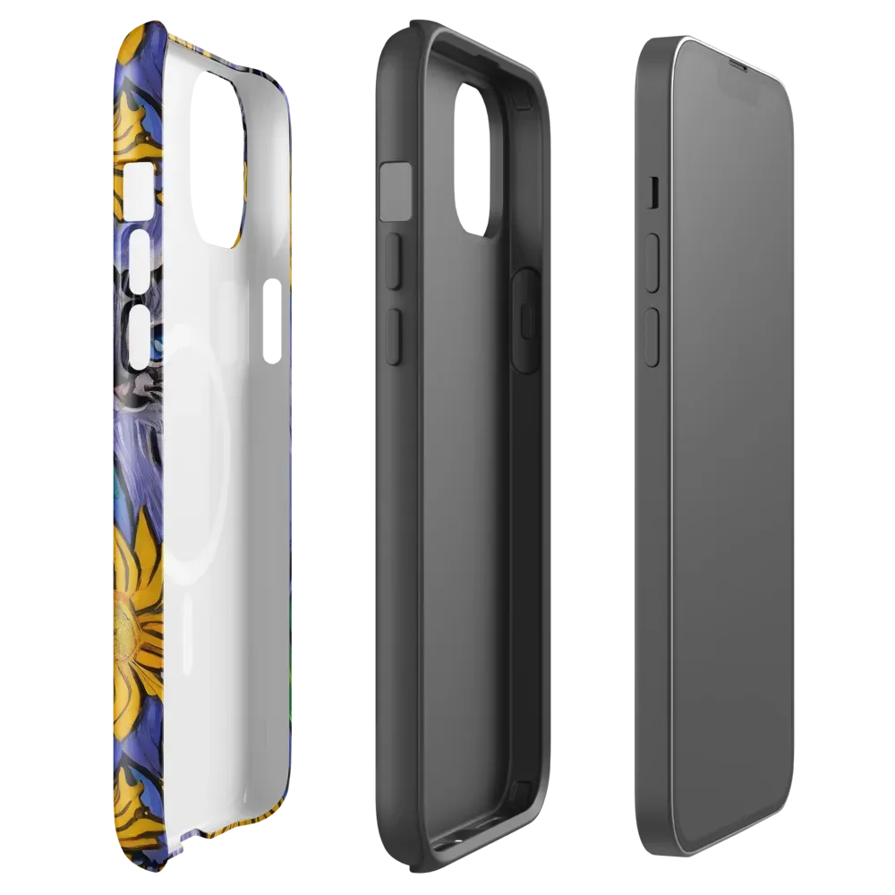 Feline Flora on MagSafe Tough Case for iPhone® — Front