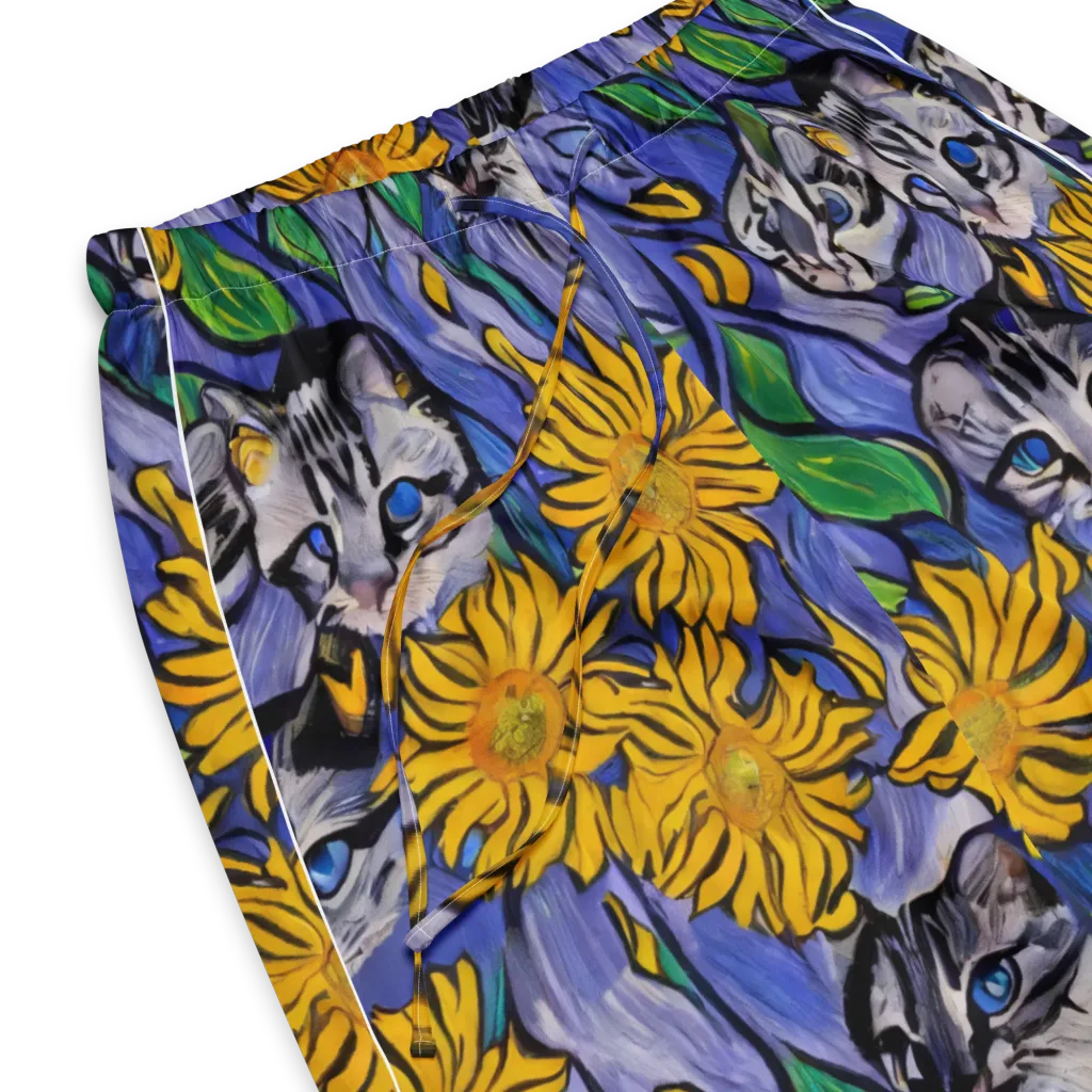 Feline Flora on Women's Pajama Pants — Product details