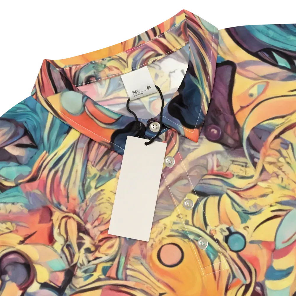 Harmonic Dream on Men's Slim Fit Polo Shirt — Product details
