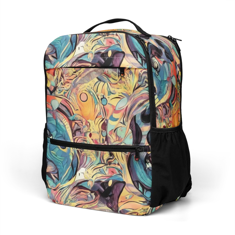 Harmonic Dream on Utility Backpack — Left Front